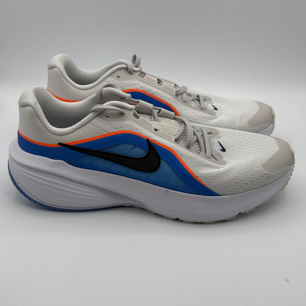 Nike Downshifter 14 Shoes Men Size 12 Platinum Tint Black Running IB1895-004